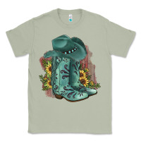 Matcha Turquoise Cowboy Boots Classic Tee - JahusDesignShop