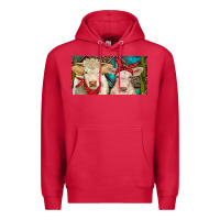 Cardinal Charolais bull and calf Premium Hoodie - RanaPortraitStore