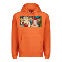 Carrot Charolais bull and calf Premium Hoodie - RanaPortraitStore