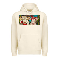 Tofu Charolais bull and calf Premium Hoodie - RanaPortraitStore