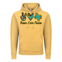 Peace Love Texas Vintage Hoodie | Teevron