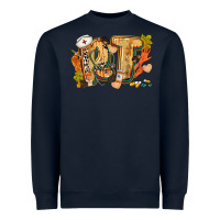 Navy fall rt Heavyweight Sweatshirt - CowGirlArtShop