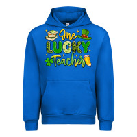 Cobalt one lucky teacher Urban Hoodie - Artiststas