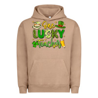 Pigment Burro one lucky teacher Urban Hoodie - Artiststas