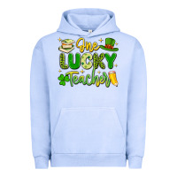 Pigment Grape Ice one lucky teacher Urban Hoodie - Artiststas