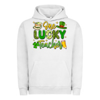 Pigment Lunar Rock one lucky teacher Urban Hoodie - Artiststas
