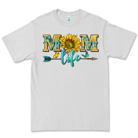 Dove Grey mom life Premium Tee - NancyCooperArtShop