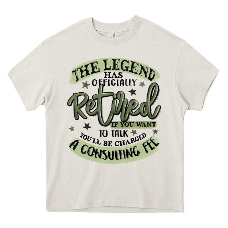 The Legend Has Officially Retired Heavy Core Tee by MaliasSmallBusiness | Teevron