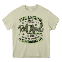 Mossy the legend has officially retired Heavy Core Tee - MaliasSmallBusiness