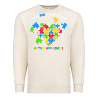 Sandshell Wear Blue For My Brother Autism Premium Sweatshirt - CowhideDigitalArt