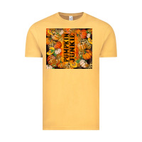 Vintage Mustard Pumpkin Junkie Vintage Tee - RanaPortraitStore