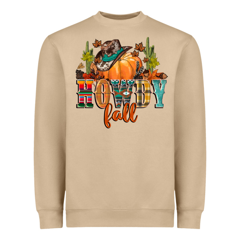 Howdy Fall Heavyweight Sweatshirt by CowGirlArtShop | Teevron