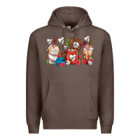 Coffee Baseball Coffee Cups Premium Hoodie - FaDigitalArtStudio