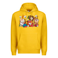 Lemon Baseball Coffee Cups Premium Hoodie - FaDigitalArtStudio