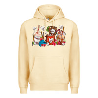 Pina Colada Baseball Coffee Cups Premium Hoodie - FaDigitalArtStudio