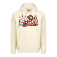 Sandshell Baseball Coffee Cups Premium Hoodie - FaDigitalArtStudio