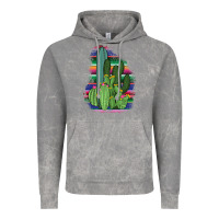 Cloud Rock Western Serape Cactus Vintage Hoodie - Bettercallsaul