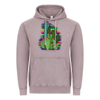 Vintage Zinc Western Serape Cactus Vintage Hoodie - Bettercallsaul