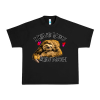 Black Valentine Sloth, I Love You Slow Much Urban Heavy Tee - Bettercallsaul