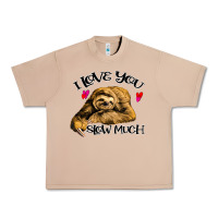 Burro Valentine Sloth, I Love You Slow Much Urban Heavy Tee - Bettercallsaul
