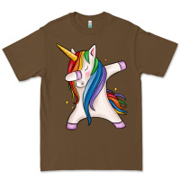 Cacao dabbing unicorn Premium Tee - MaliasSmallBusiness