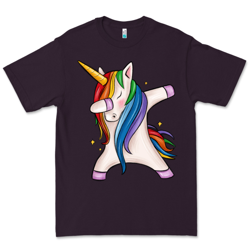 Dabbing Unicorn Premium Tee by MaliasSmallBusiness | Teevron