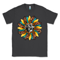 Smoke sunflower cowhide leopard Classic Tee - Artiststas