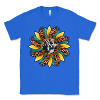 True Royal sunflower cowhide leopard Classic Tee - Artiststas