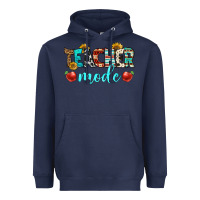 Navy teacher mode Heavyweight Hoodie - BundleAndBundleShop