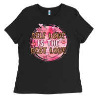 Black self love is the best love Ladies Tee - MaliasSmallBusiness