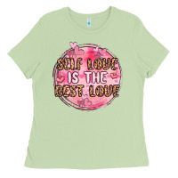 Self Love Is The Best Love Ladies Tee | Teevron
