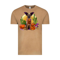 Vintage Camel Halloween german shepherd Vintage Tee - RanaPortraitStore