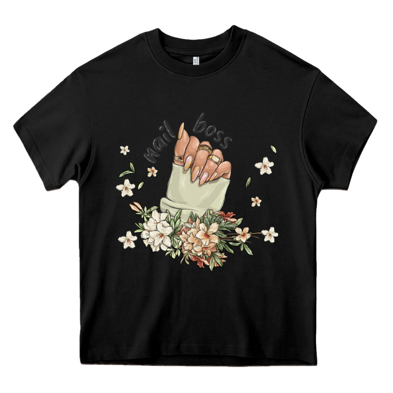 Nail Boss Heavy Core Tee by MaliasSmallBusiness | Teevron