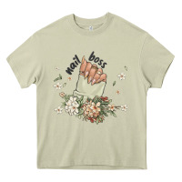 Mossy nail boss Heavy Core Tee - MaliasSmallBusiness