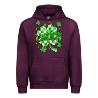 Mauve Wine lucky Urban Hoodie - Artiststas