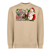 Mushroom we whiskey you a merry christmas Heavyweight Sweatshirt - CowGirlArtShop