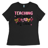Black teaching sweet hearts Ladies Tee - MaliasSmallBusiness