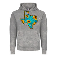 Cloud Rock Sunflower Turquoise Texas Vintage Hoodie - Bettercallsaul