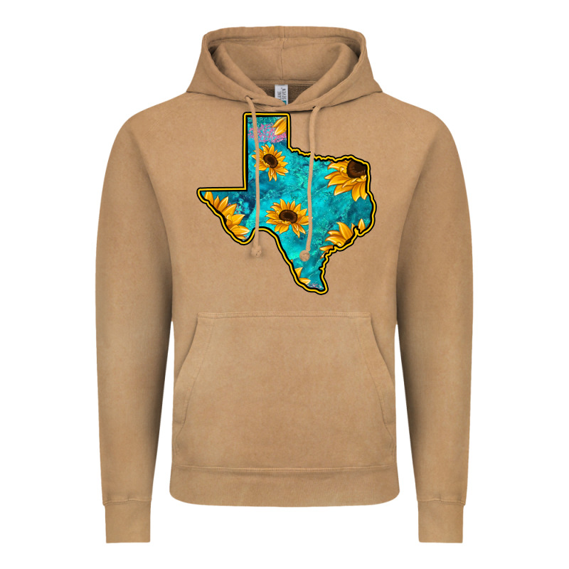 Sunflower Turquoise Texas Vintage Hoodie by Bettercallsaul | Teevron