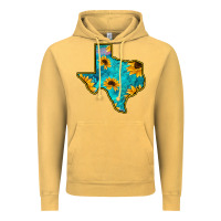 Vintage Mustard Sunflower Turquoise Texas Vintage Hoodie - Bettercallsaul