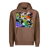 Chestnut rainbow pride cowhide tumbler Premium Hoodie - FaDigitalArtStudio