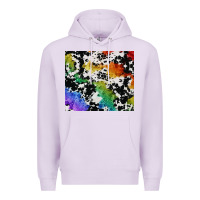 Lilac rainbow pride cowhide tumbler Premium Hoodie - FaDigitalArtStudio