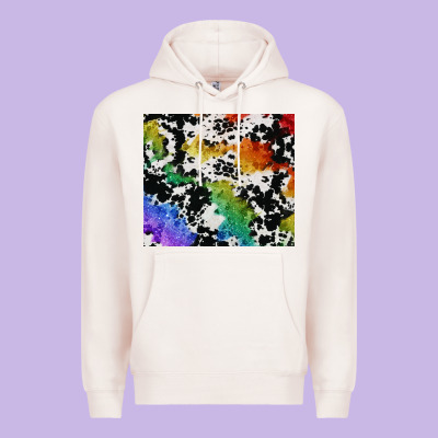 Rainbow Pride Cowhide Tumbler Premium Hoodie Designed By Fadigitalartstudio