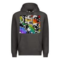 Smoke rainbow pride cowhide tumbler Premium Hoodie - FaDigitalArtStudio