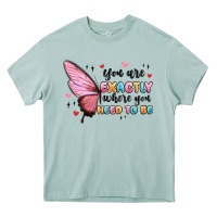 Arona you sre exactly where you need to be Heavy Core Tee - MaliasSmallBusiness