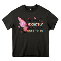 Asphalt you sre exactly where you need to be Heavy Core Tee - MaliasSmallBusiness