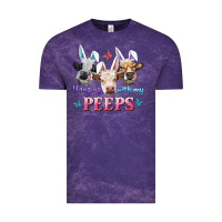 Cloud Purple Hanging With My Peeps Cows Vintage Tee - RanaPortraitStore
