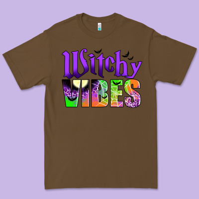 Witchy Vibes Premium Tee Designed By Jahusdesignshop