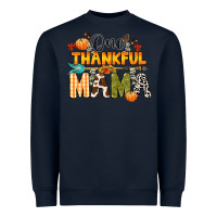 Navy one thankful mama Heavyweight Sweatshirt - CowGirlArtShop