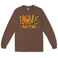 Chestnut Love Fall Y'all Long Sleeve Tee - texasbilliewilder
